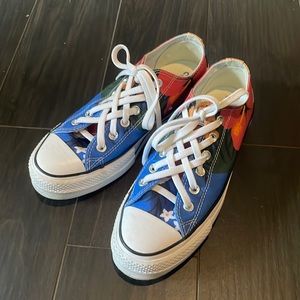 Converse All Stars Lift Ox platform Hawaiian converse